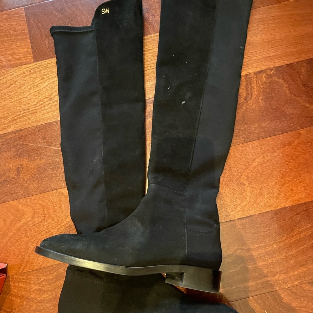 Stuart Weitzman 5050 Over The Knee Boot Size 9